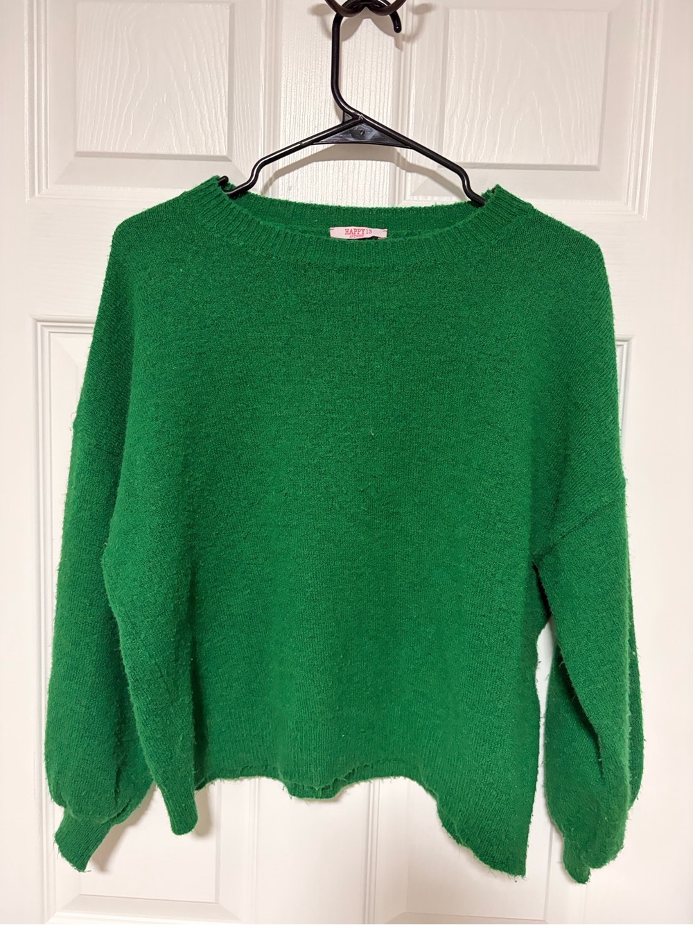 Green Women's Cozy Crewneck Sweater